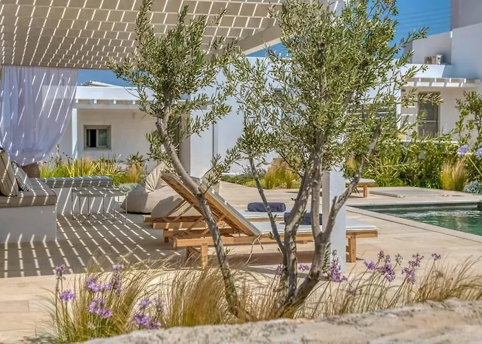 Villamar - Private With Pool In Naoussa Villa Párosz